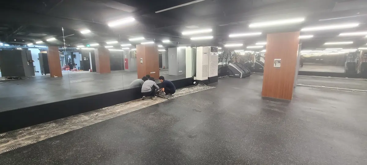 인천 구월동 헬스장 완파 철거